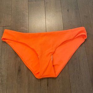 Mid Rise Bikini Bottoms Orange L